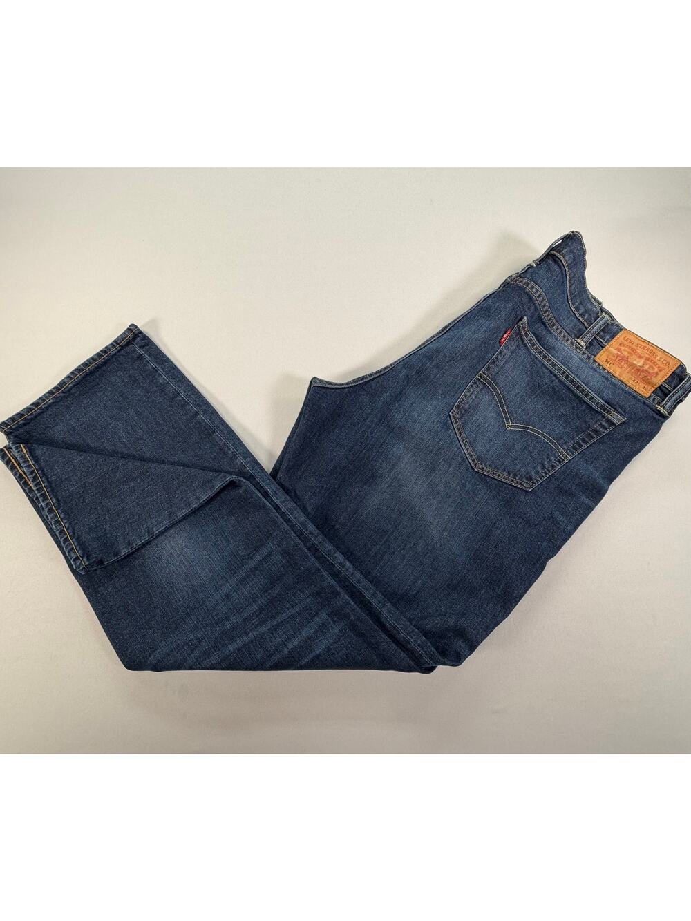 Levi's 541 Athletic Taper Jeans Mens 42x32 Blue Stretch Denim Casual Pants